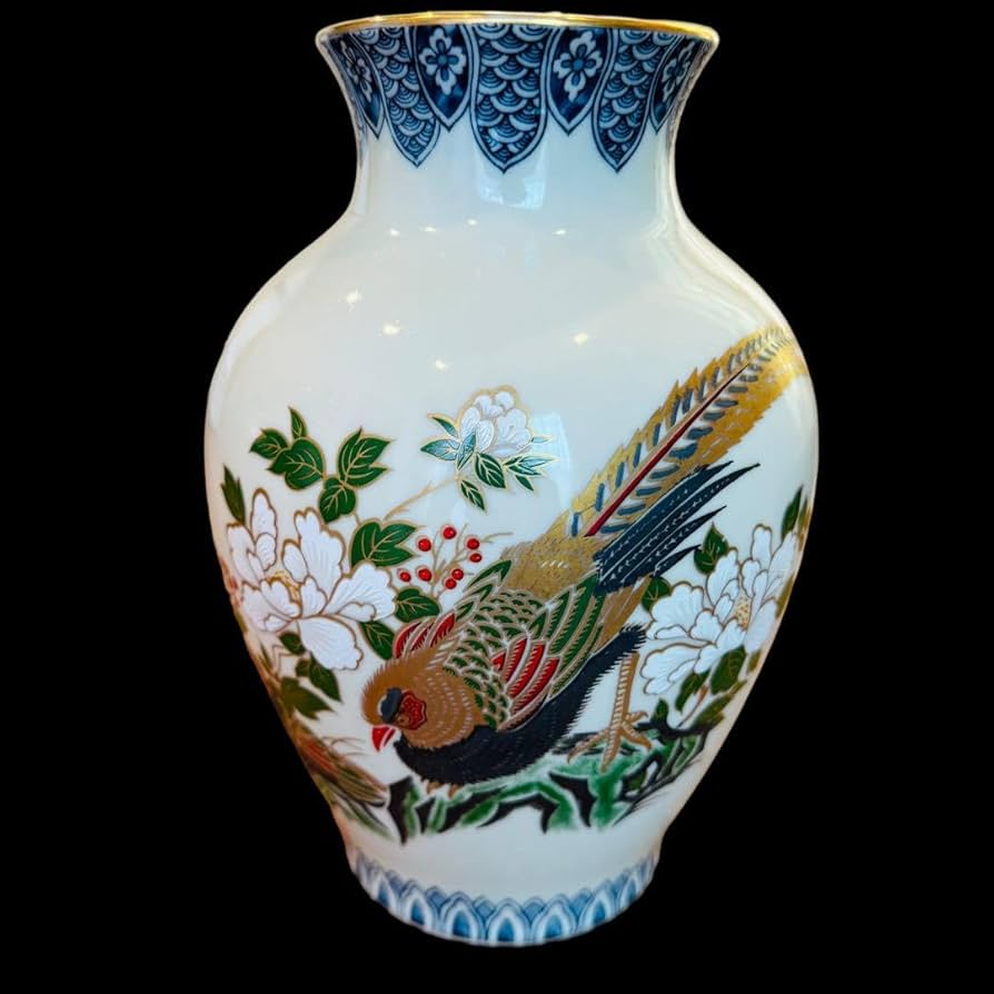 Amazon.co.jp: 品花瓶 新山窯 壺 縁起物 昭和レトロ : ホーム